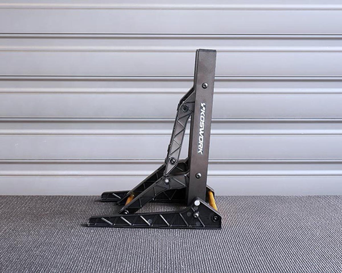 Koswork 2 Layer 1/10 Car Display Stand (200x240x325mm) W/Carrying Bag, KOS50747