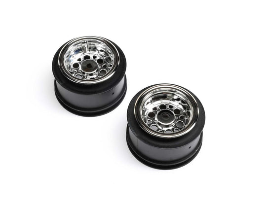Losi 22S Sprint Car Chrome Rear Wheel Set, LOS-3014