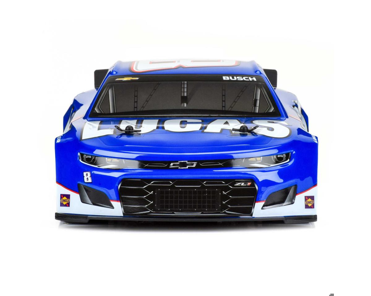 Team Losi 1/12 NASCAR AWD RTR Race Car w/Kyle Busch #8 Lucas 2024 Chevy Camaro Body & 2.4GHz Radio