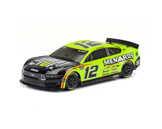 Team Losi 1/12 NASCAR AWD RTR Race Car w/Ryan Blaney #12 Menards 2024 Ford Mustang Body & 2.4GHz Radio