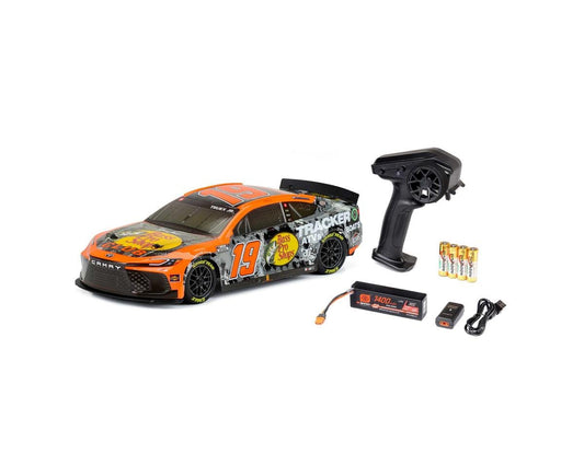 Team Losi 1/12 NASCAR AWD RTR Race Car w/Martin Truex Jr. #19 Bass Pro Shops 2024 Toyota Camry Body & 2.4GHz Radio