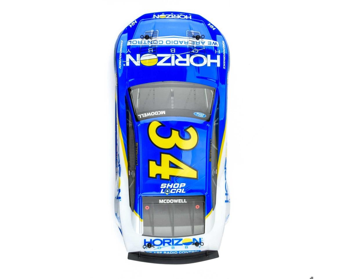 Team Losi 1/12 NASCAR AWD RTR Race Car w/Michael McDowell #34 Horizon Hobby 2024 Ford Mustang Body & 2.4GHz Radio