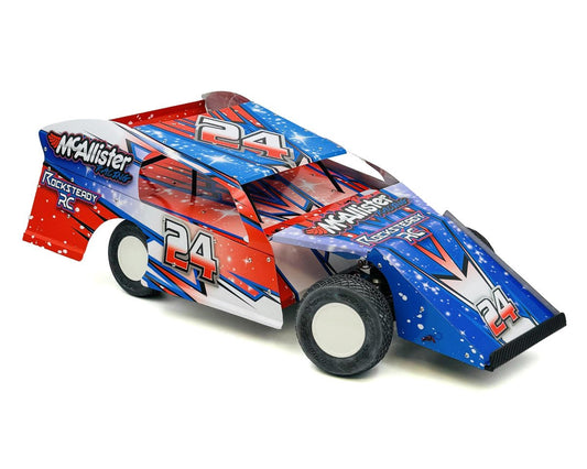 McAllister Racing Dagger SC Modified Oval Body (Clear), MCA-800