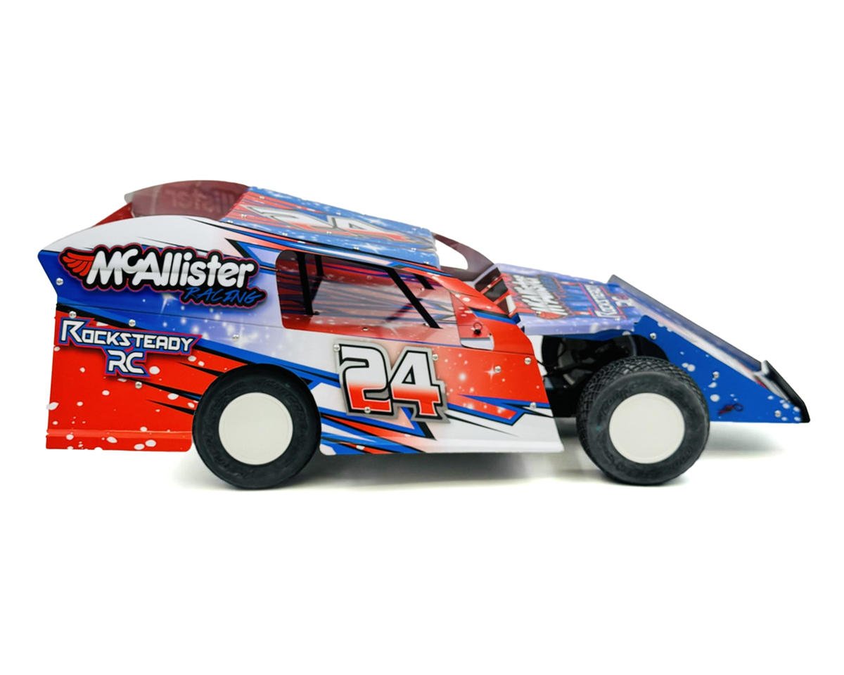 McAllister Racing Dagger SC Modified Oval Body (Clear), MCA-800