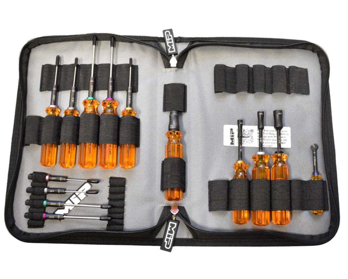 MIP 14-Piece SAE & Metric Team Associated RC10 Essentials Tool Set w/Carrying Case, MIP-5231