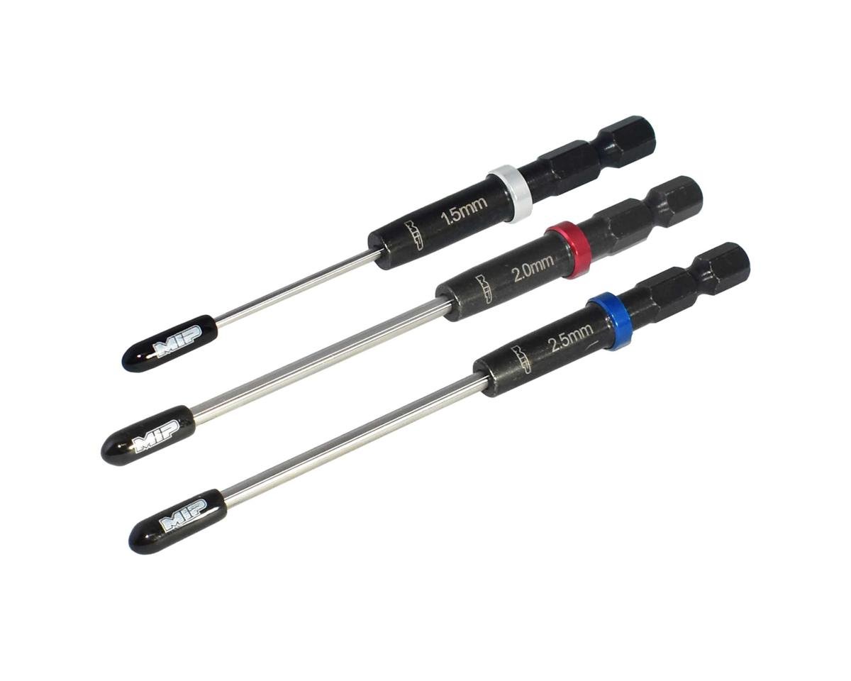 MIP Gen 2 Speed Tip Hex Driver Power Tool Tip Set (Metric) (1.5, 2.0 & 2.5mm), MIP-9612
