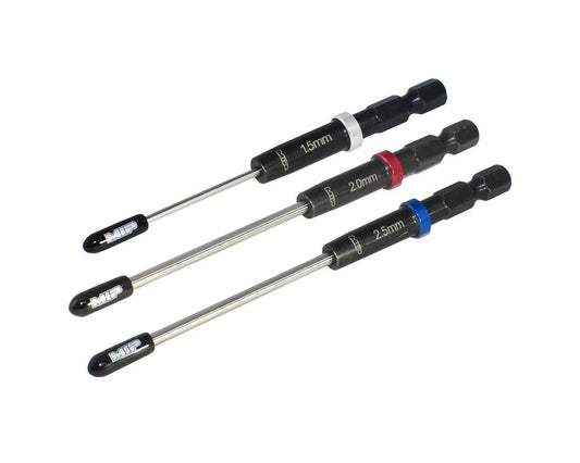 MIP Gen 2 Speed Tip Hex Driver Power Tool Tip Set (Metric) (1.5, 2.0 & 2.5mm), MIP-9612