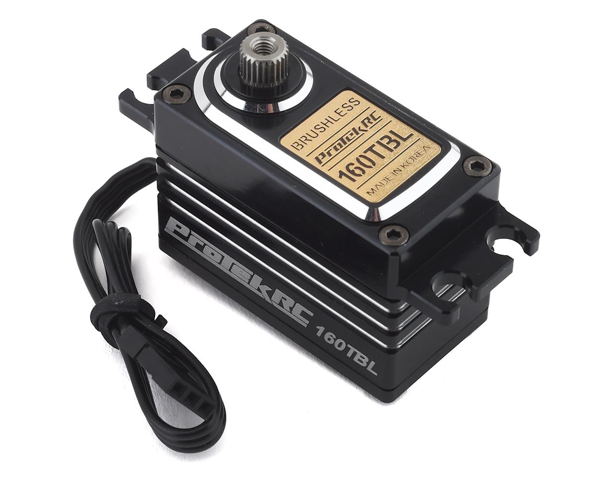 ProTek RC 160TBL "Black Label" Low Profile High Torque Brushless Servo (High Voltage/Metal Case), PTK-160TBL