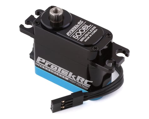 ProTek RC 500BL "Black Label" 1/12 High Torque Brushless Mini Servo (High Voltage/Metal Case) PTK-500BL