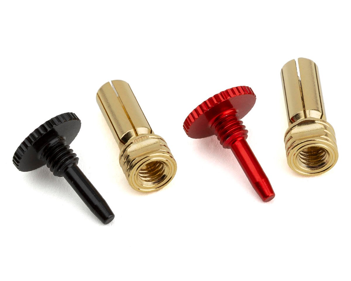 ProTek RC Twist Lock Adjustable Bullet Plug Grips w/5mm Bullets