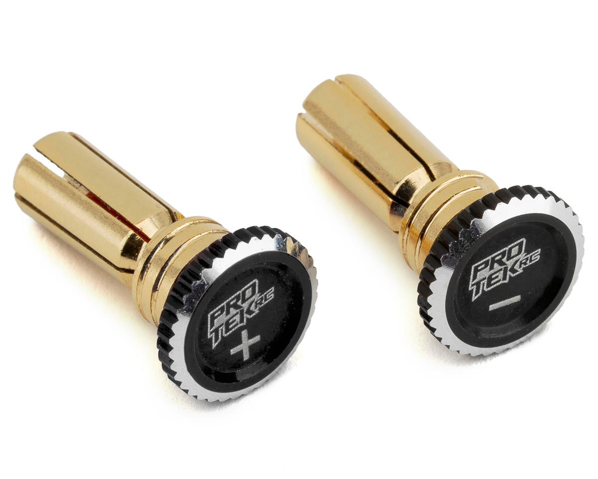 ProTek RC Twist Lock Adjustable Bullet Plug Grips w/5mm Bullets