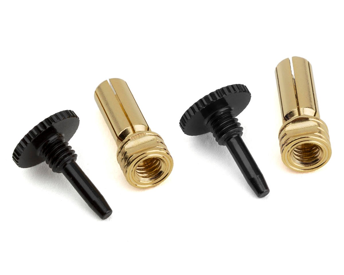 ProTek RC Twist Lock Adjustable Bullet Plug Grips w/5mm Bullets