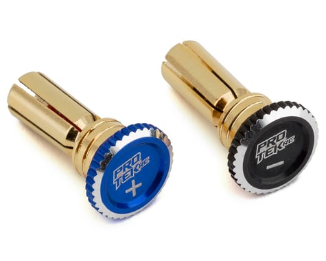 ProTek RC Twist Lock Adjustable Bullet Plug Grips w/5mm Bullets