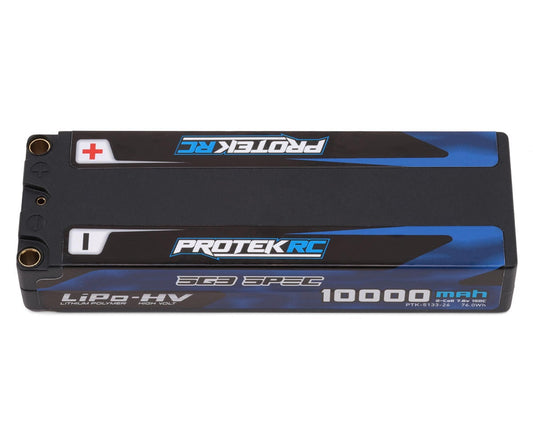 ProTek RC 2S 150C Low IR SG3 HV LiPo Battery (7.6V/10000mAh) w/5mm Connectors (ROAR Approved), PTK-5133-26
