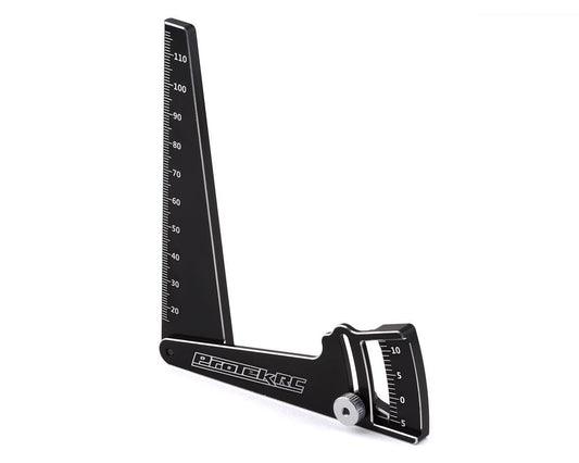ProTek RC Aluminum Camber Gauge (117mm Tall), PTK-7613