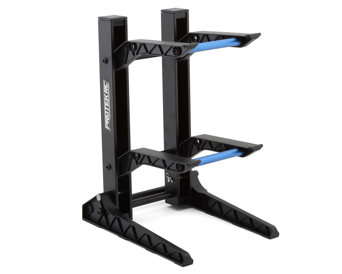ProTek RC 2 Layer 1/10 & 1/8 Car Display Stand (200x240x325mm) W/Carrying Bag, PTK-8390