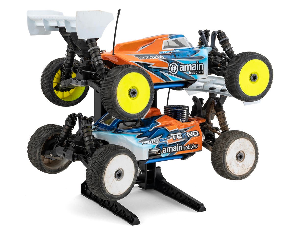 ProTek RC 2 Layer 1/10 & 1/8 Car Display Stand (200x240x325mm) W/Carrying Bag, PTK-8390