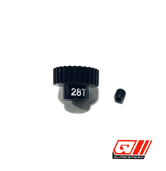 Team GFRP/QuasiSpeed Aluminum Pinion Gears (5mm shaft) for Drag Racing