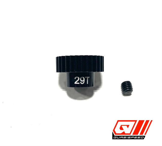 Team GFRP/QuasiSpeed Aluminum Pinion Gears (5mm shaft) for Drag Racing