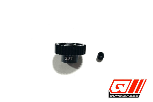 Team GFRP/QuasiSpeed Aluminum Pinion Gears (5mm shaft) for Drag Racing
