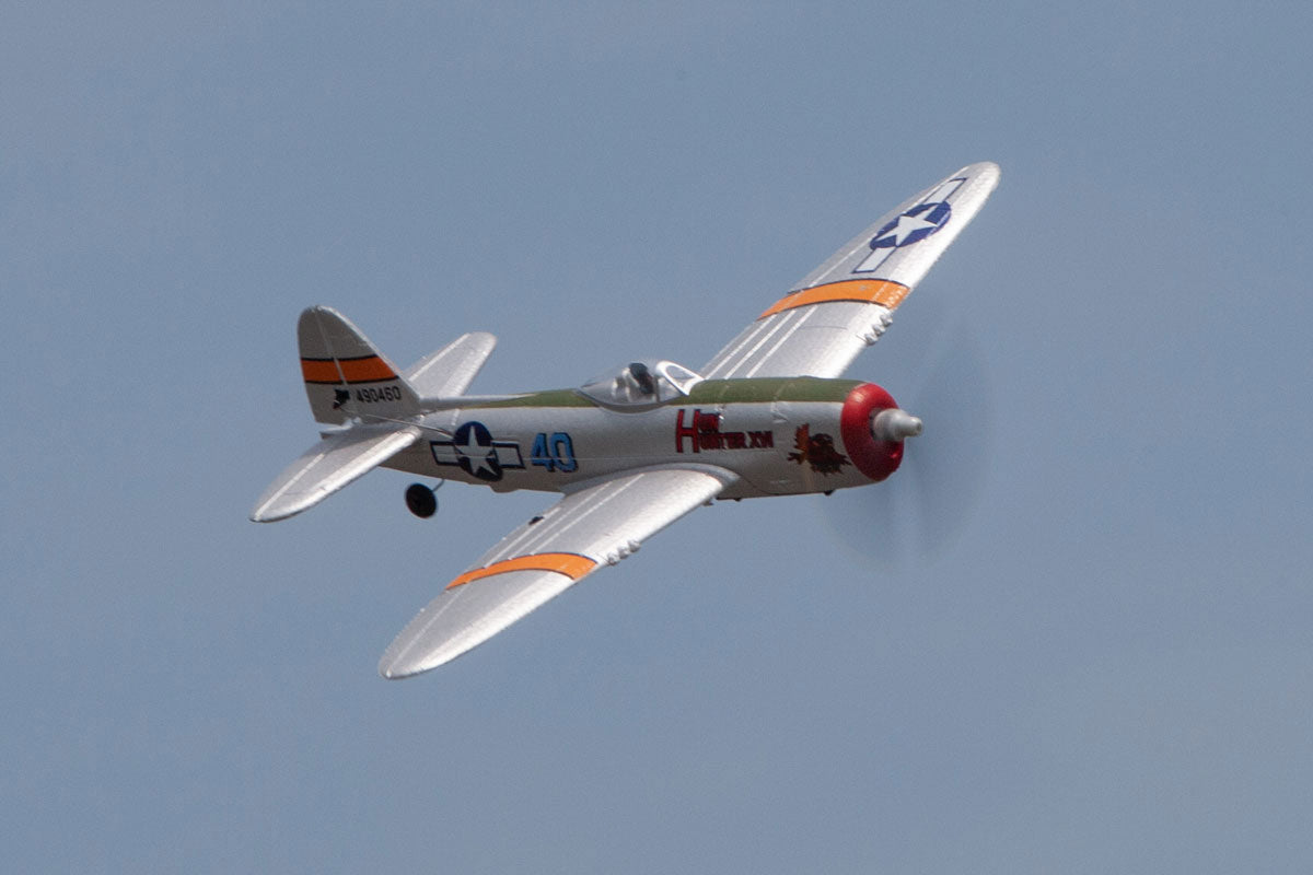 P-47 Thunderbolt Micro RTF Airplane with PASS (Pilot Assist Stability Software) System