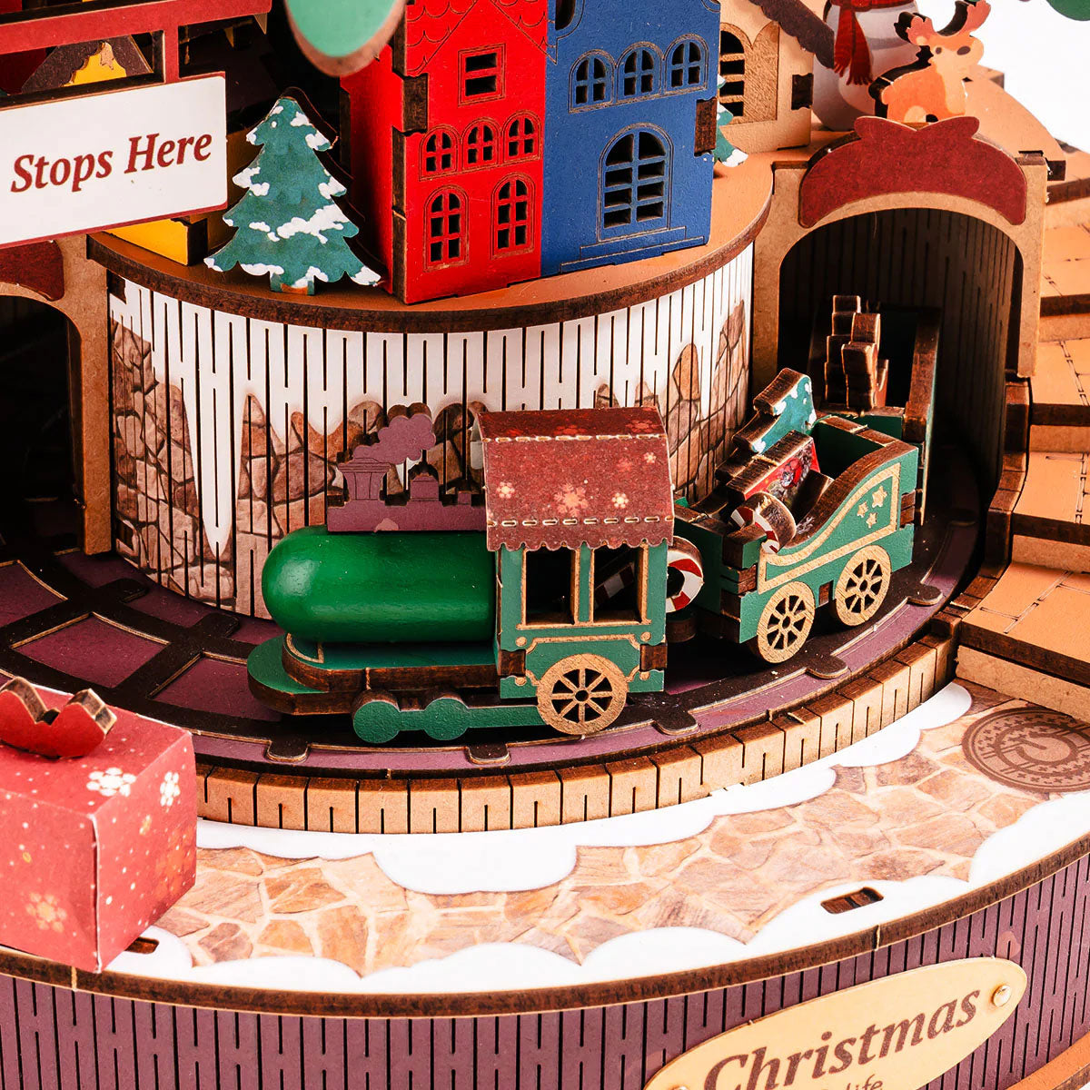 Rolife Christmas Melody Tree DIY Music Box 3D Puzzle, ROEAMS01