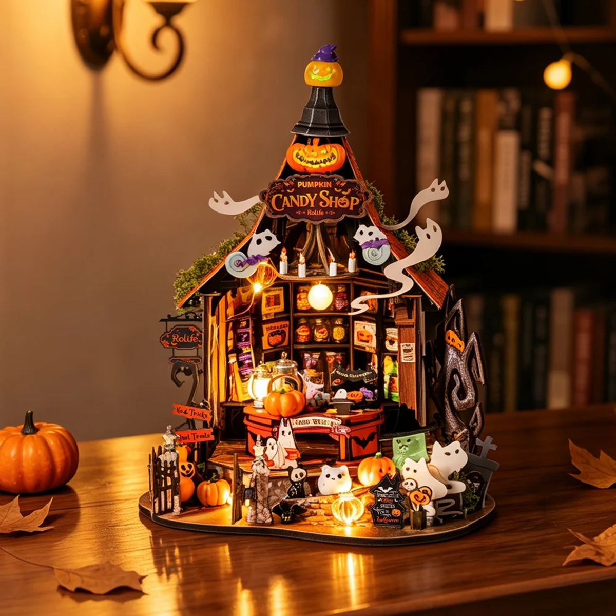 Haunted Candy House DIY Miniature House, ROEDG186