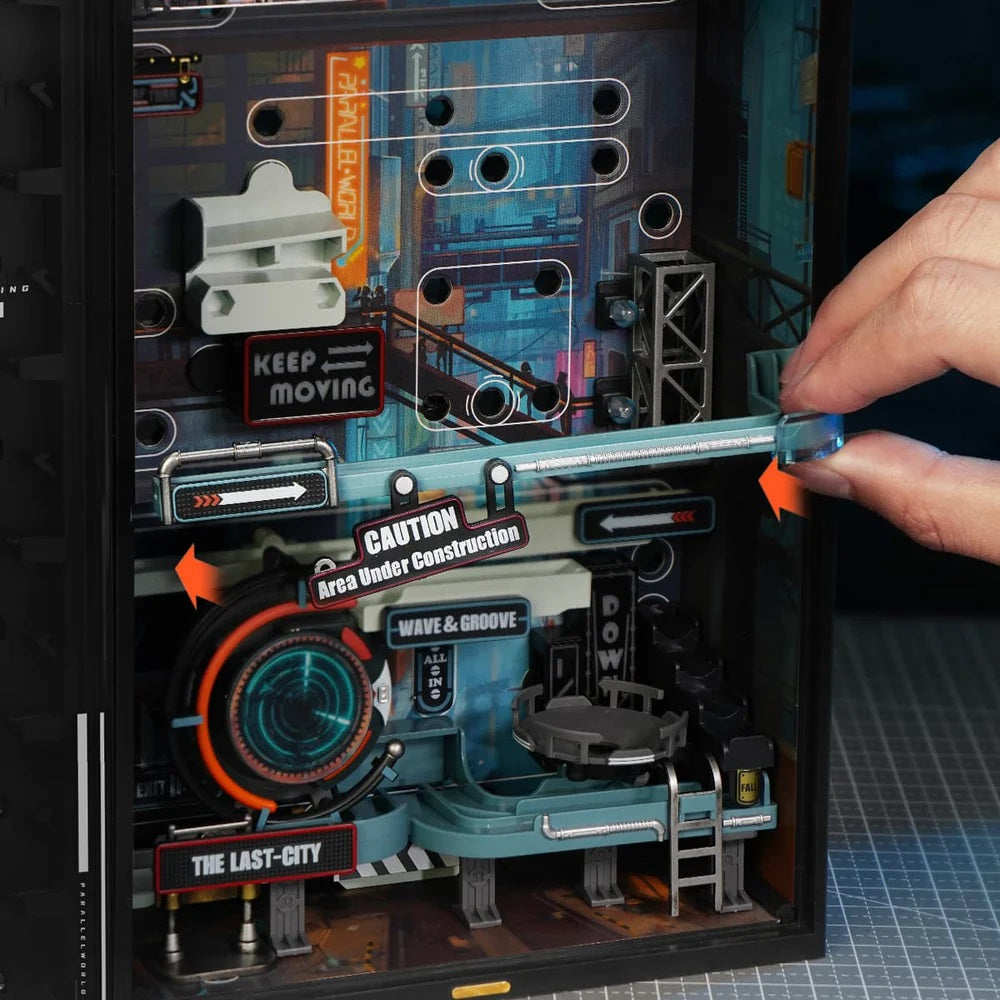 ROKR The Last City Marble Run Mechanical 3D Marble Run, ROEMR01S