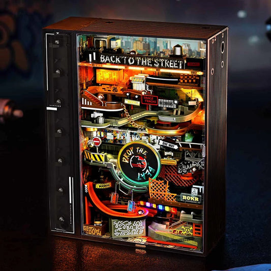 ROKR Hip-Hop Street Marble Run Mechanical 3D Marble Run, ROEMR03S