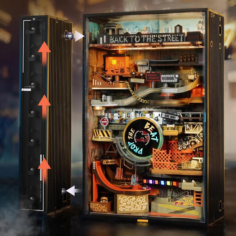 ROKR Hip-Hop Street Marble Run Mechanical 3D Marble Run, ROEMR03S