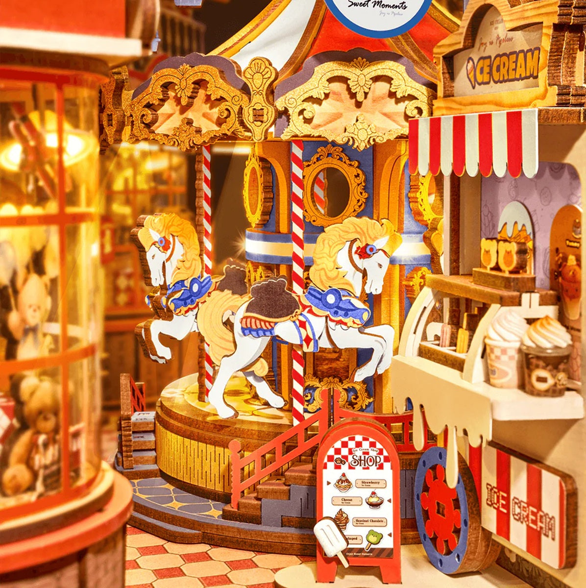 Rolife Fairytale Amusement Park DIY Book Nook, ROETGB17