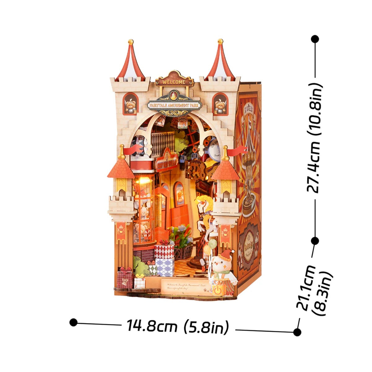Rolife Fairytale Amusement Park DIY Book Nook, ROETGB17