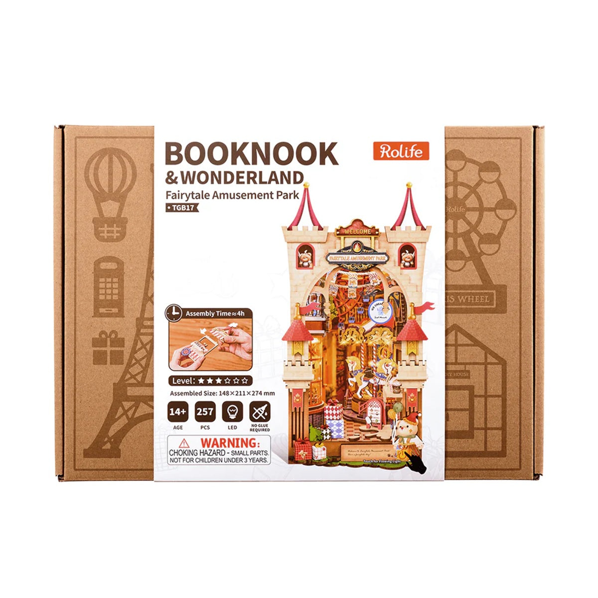 Rolife Fairytale Amusement Park DIY Book Nook, ROETGB17