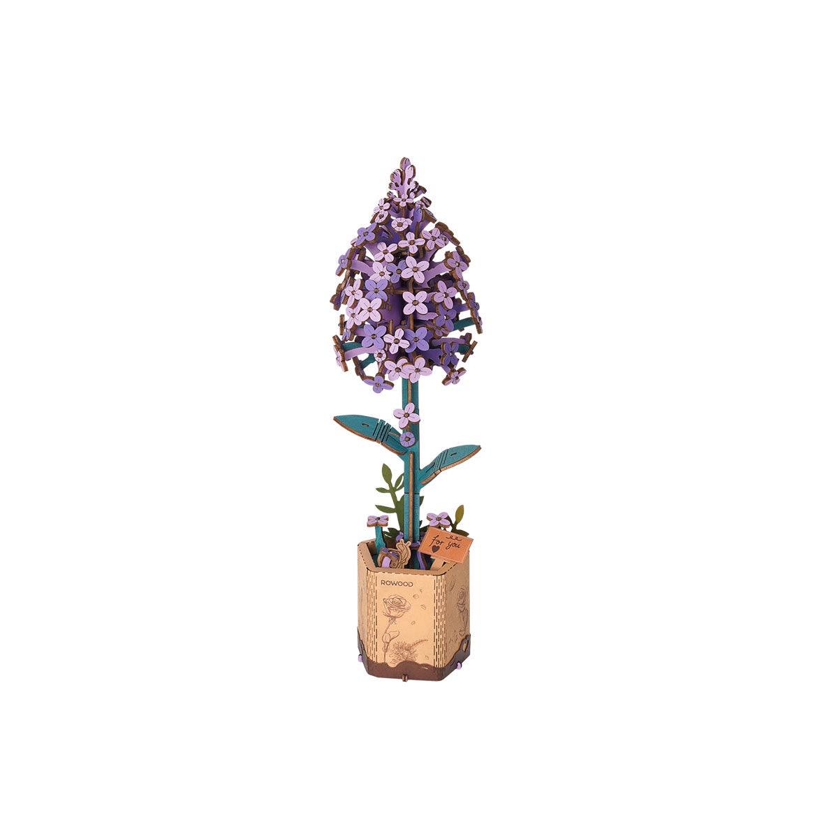 Rowood Lilac DIY 3D Wooden Model Kit, ROETW021