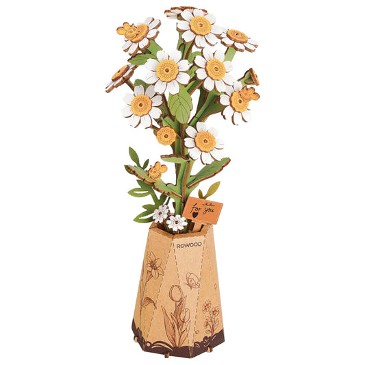 Rowood Chamomile DIY 3D Wooden Model Kit, ROETW061
