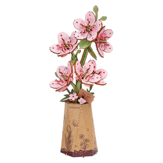 Rowood Sakura Flower DIY 3D Wooden Model Kit, ROETW101