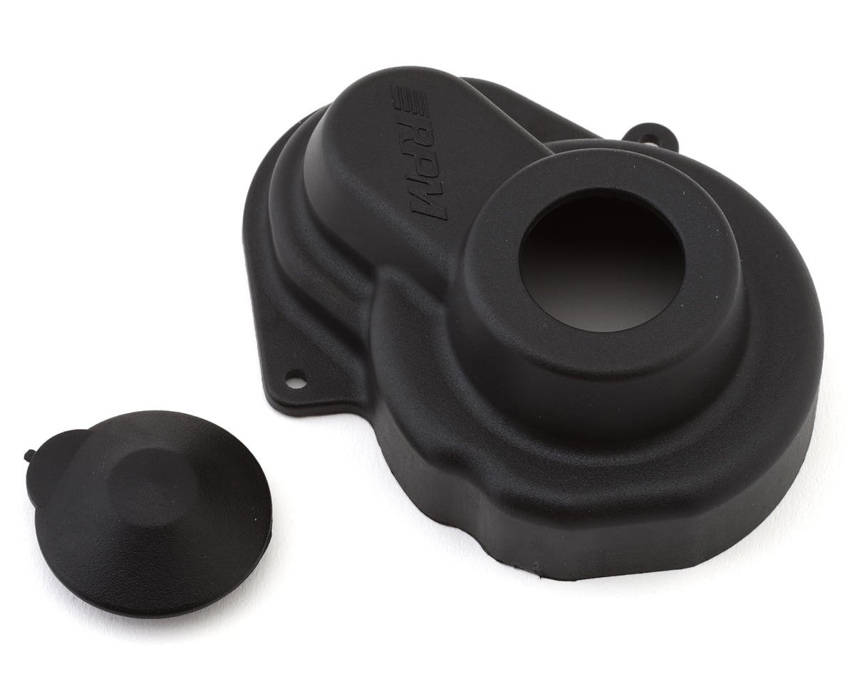 RPM Gear Cover for Traxxas 2WD Chassis (Black), RPM-80522