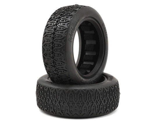 Raw Speed RC Stage Two 2.2" 1/10 2WD Front Buggy Tires (2), RWS160304