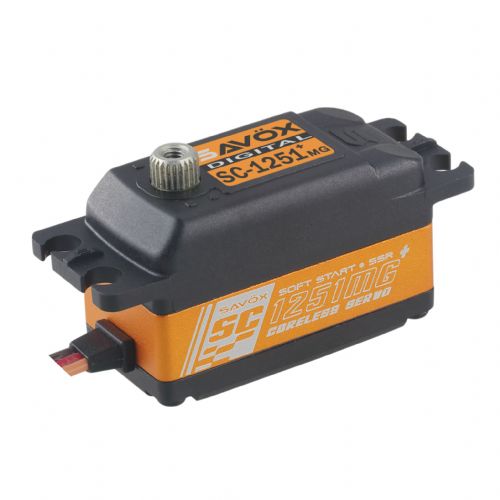 Savox Low Profile Digital "High Speed" Metal Gear Servo, SAVSC1251MGP