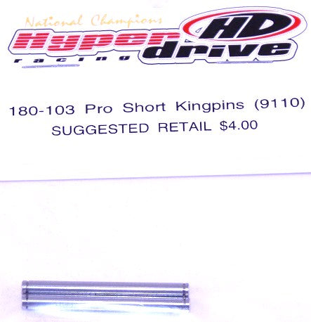 Wolfe Pan Car Short King Pins (9110)
