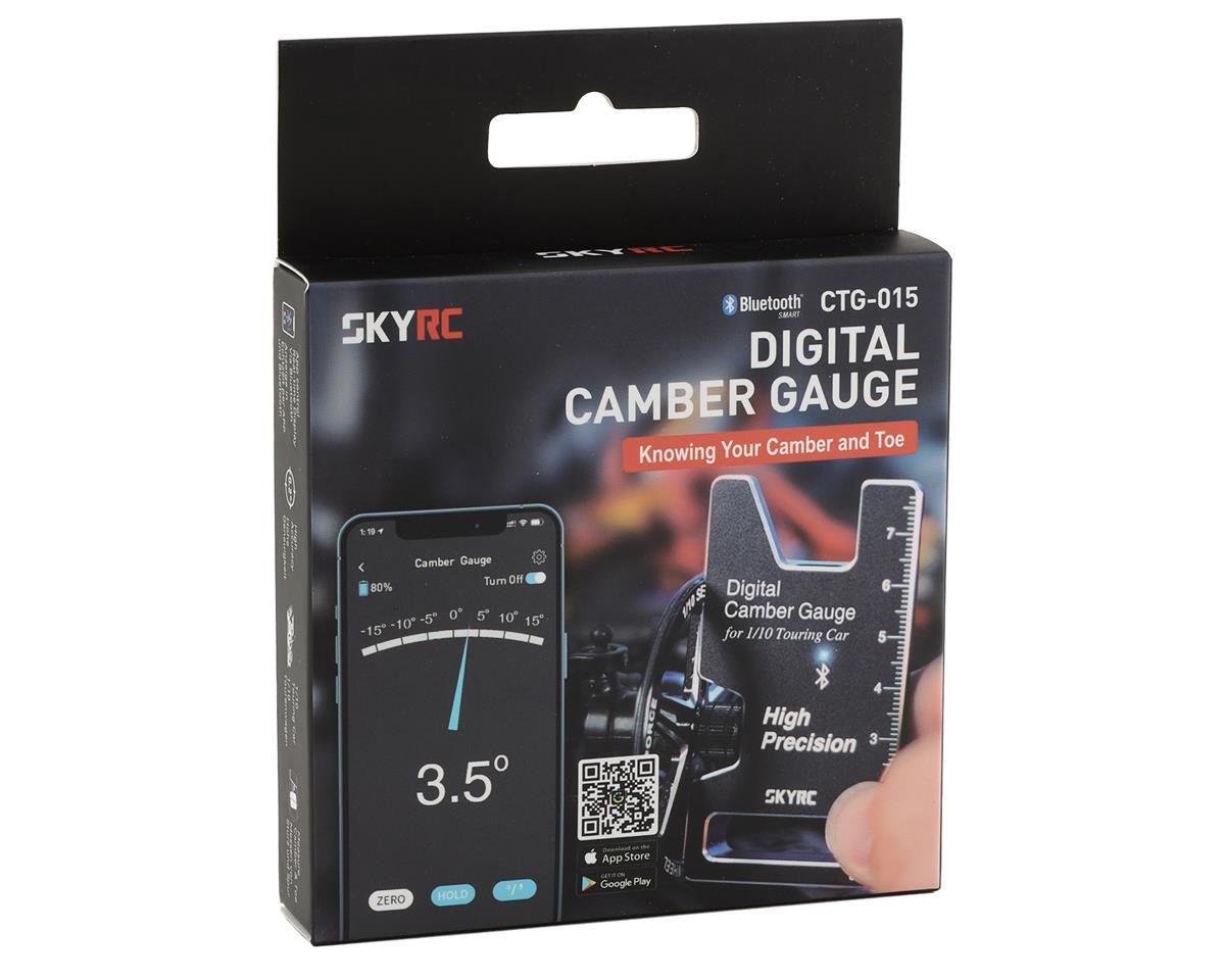 SkyRC Digital Bluetooth 1/10 Camber Gauge, SKY-500042-01