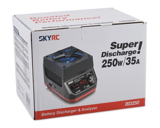 SkyRC BD250 35 Amp LiPo/LiHV/NiMH Battery Discharger & Analyzer (35A/250W), SKY-BD250