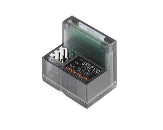 Spektrum RC SR2100 Micro 3-Channel DSMR Race Surface Receiver w/Internal Antenna, SPMSR2100