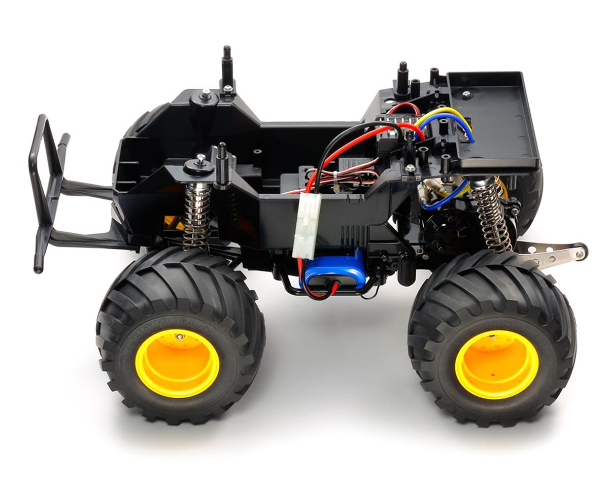 Tamiya Midnight Pumpkin 1/12 2WD Electric Monster Truck Kit (Black Edition), TAM58547-60A