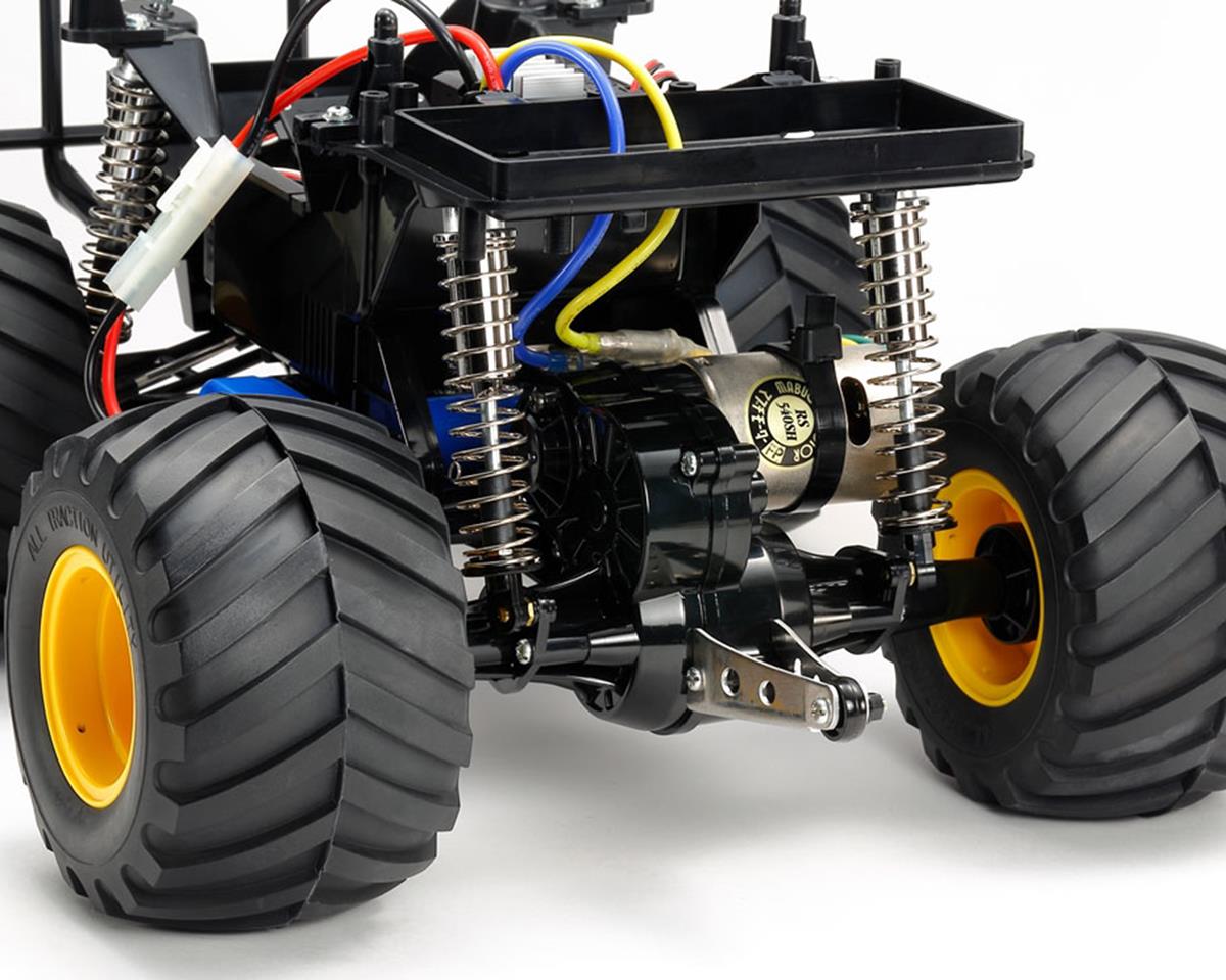 Tamiya Midnight Pumpkin 1/12 2WD Electric Monster Truck Kit (Black Edition), TAM58547-60A