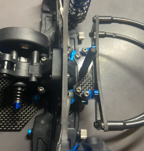 Velocity RC Tail Tank Cage Rear Brace