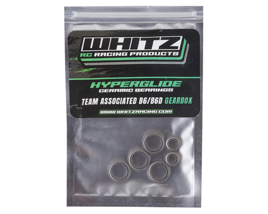 Whitz Racing Products Team Associated B6 HyperGlide Bearings - Gearbox Kit, WRP-AEB6-HGGB