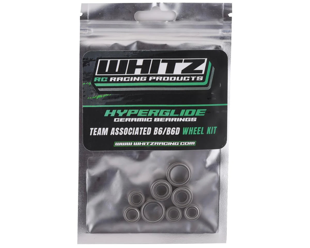 Whitz Racing Products Team Associated B6 HyperGlide Bearings - Wheel Kit, WRP-AEB6-HGWK