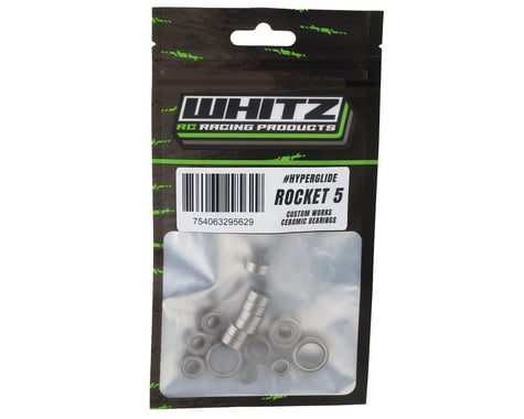 Whitz Racing Products Custom Works Rocket 5 HyperGlide Full Ceramic Ball Bearing Kit, WRP-CWR5-HGFK