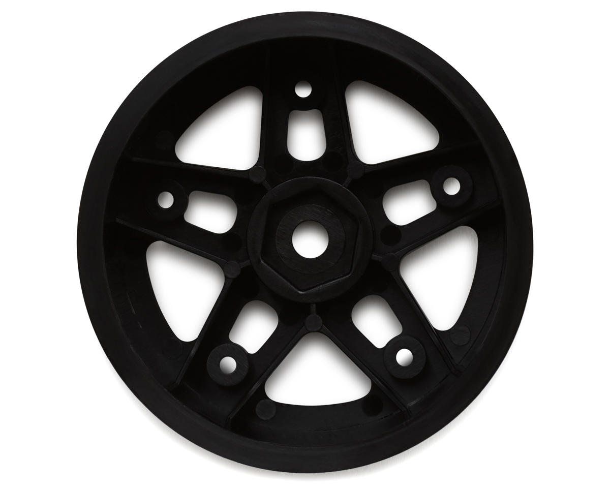 Whitz Racing 1/10 Whiplash Rear 2.2" Sprint Car BLACK WHEELS ONLY, 12mm Hex (2), WRP-WL-REAR